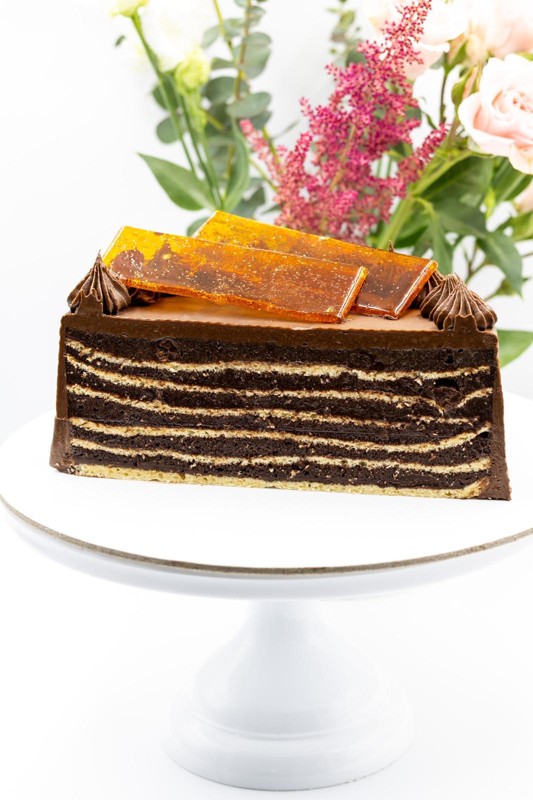 Tort Doboș – secțiune