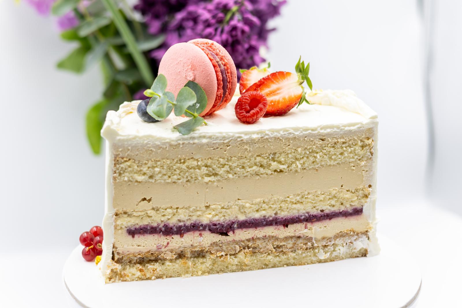 Tort Dulce de Leche – secțiune